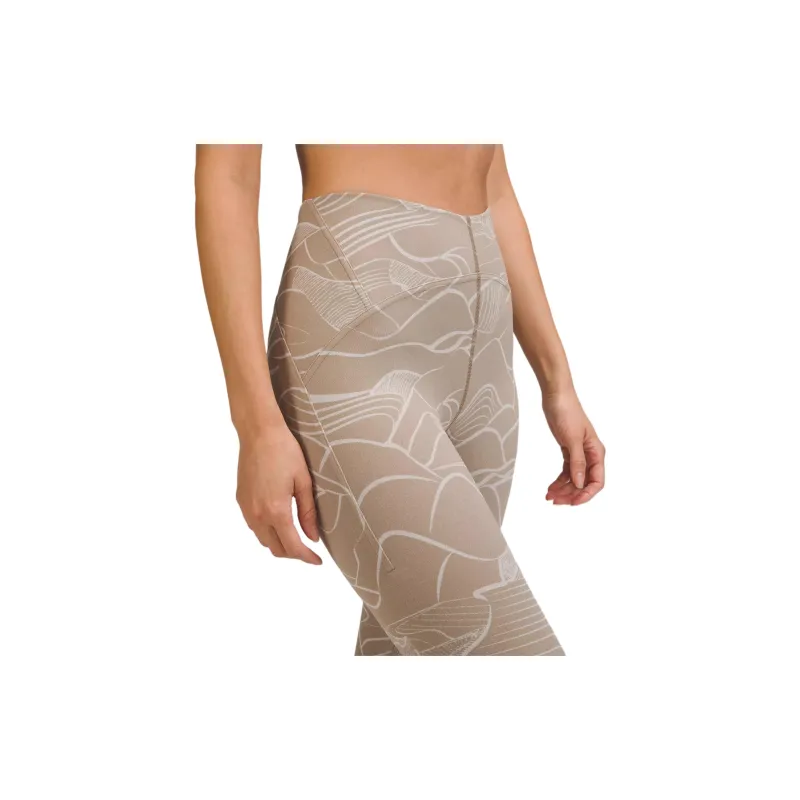 Lululemon InStill Yoga Pants Women's Suede Brown-2