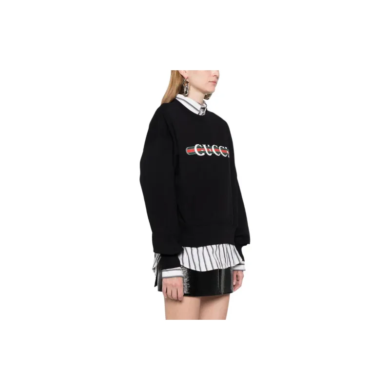 GUCCI Web-print Sweatshirt-3