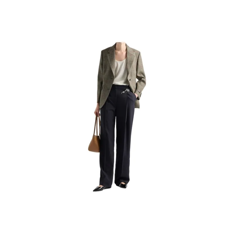 PRADA Old Wash Gabardine Pants-1