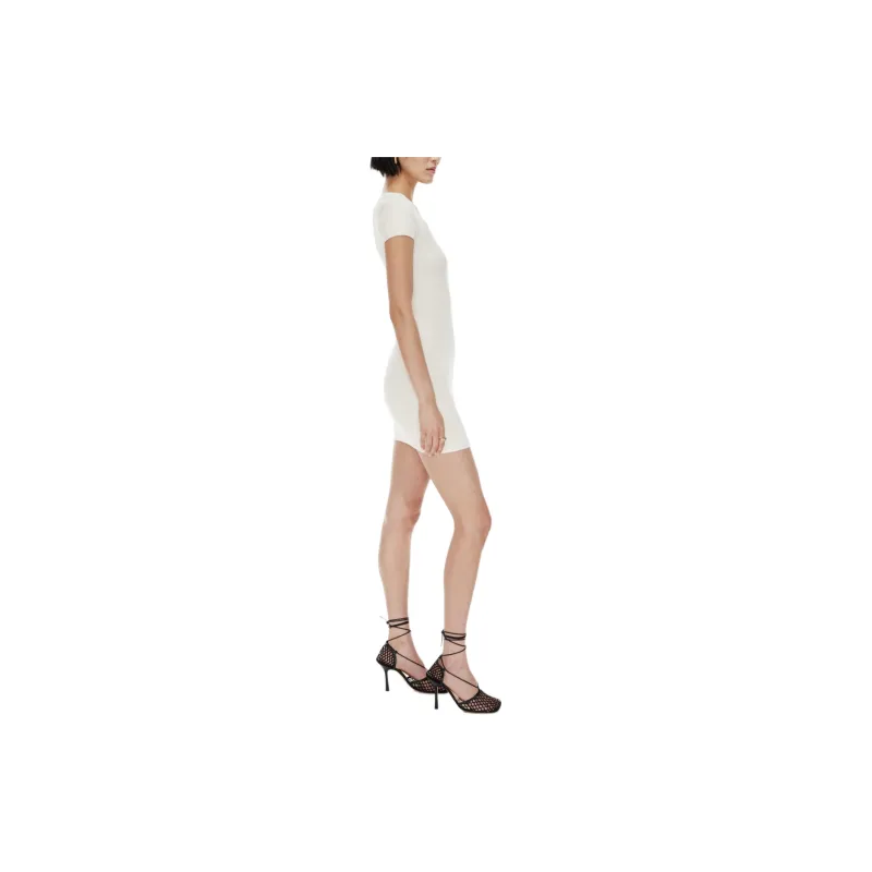 ARITZIA Babaton Emerge Dress Short-Sleeved Dresses Women's Heather Birch/Heather Birch-3