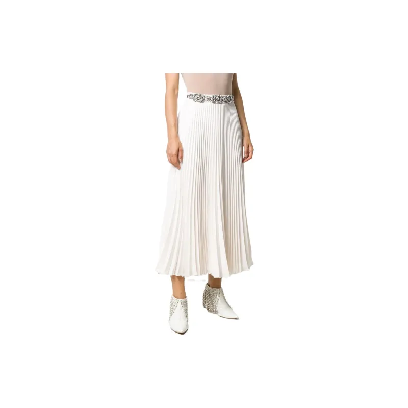 Christopher Kane Casual Long Skirts Women's White-3