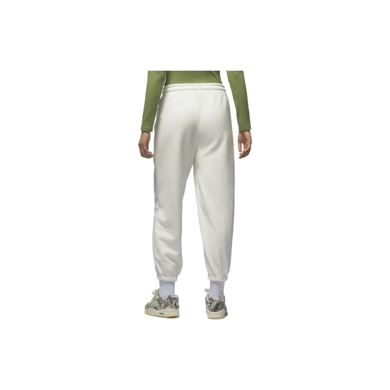 Jordan Knitted Sweatpants Women's Sail White-5