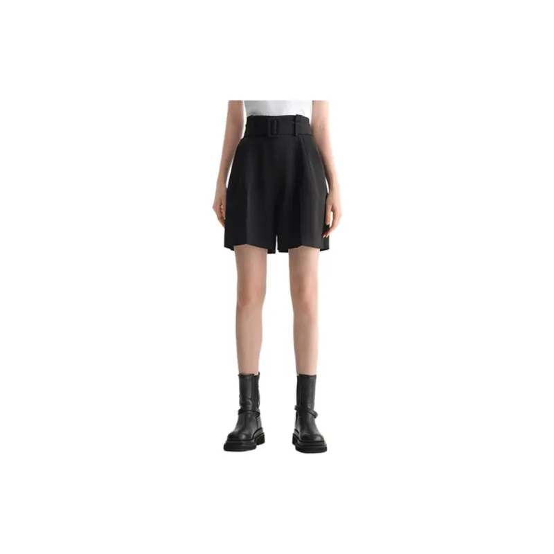 KARL LAGERFELD Casual Shorts Women's Black-2