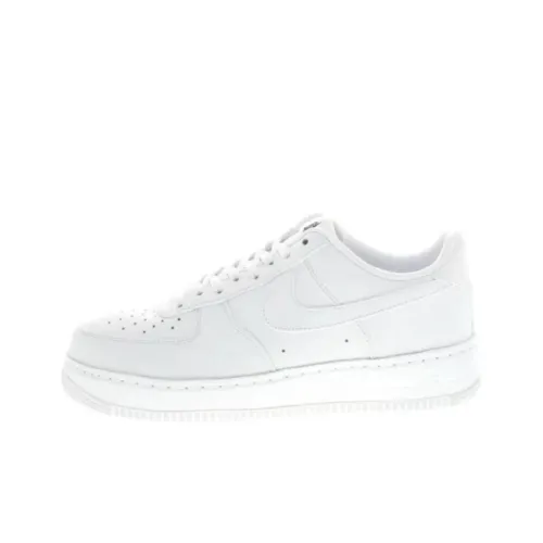 Nike Air Force Doorzichtige 1 Anti Slip Wear sans Low Top Skateboard Shoes Unisex White