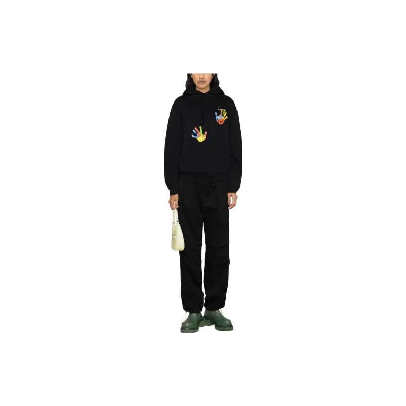 OFF WHITE Sweatshirts Women's Black-1