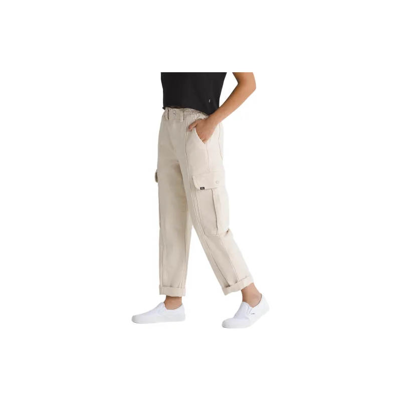 Vans Sidewalk Pants Cargo Pants Women's White-3