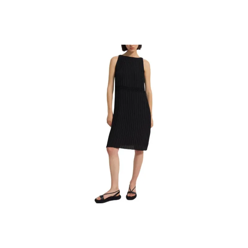 THEORY Sleeveless Dresses Women's Black-1