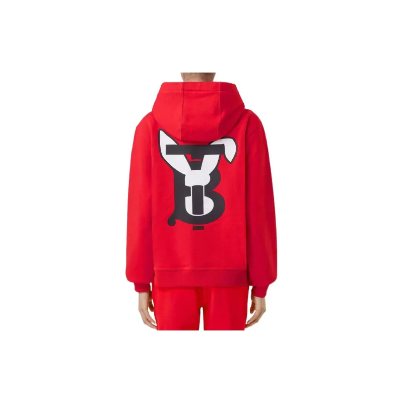 Burberry SS23 The Year Of The Rabbit Sweatshirts Women's Red-2