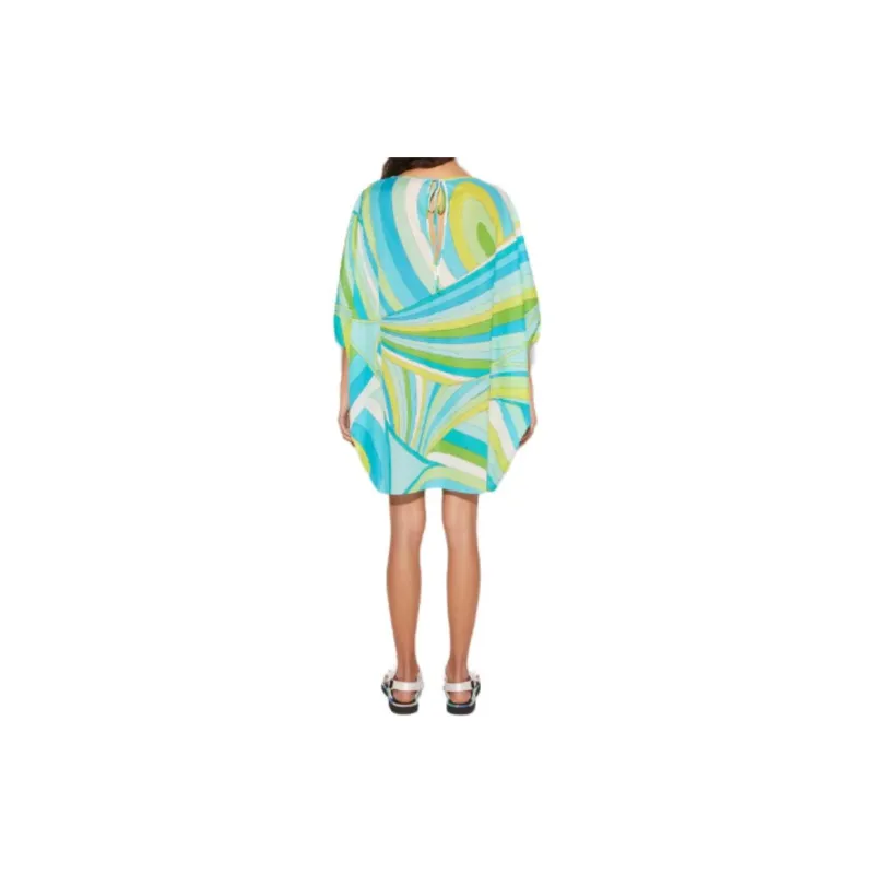 EMILIO PUCCI Iride print Cotton Minidress-3