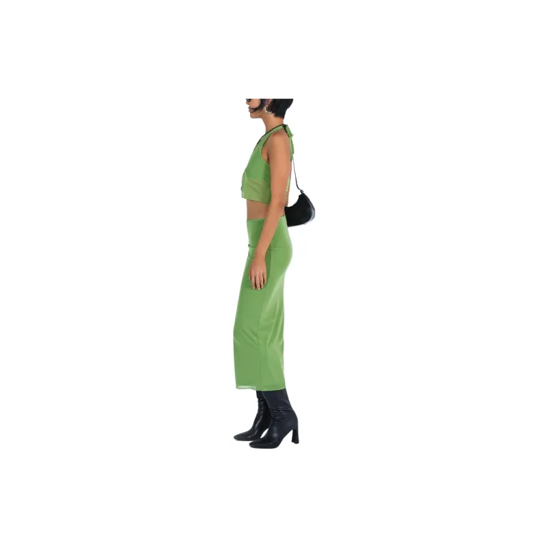 PRINCESS POLLY TAMI SET Skirt Set Women's GREEN/Green-3