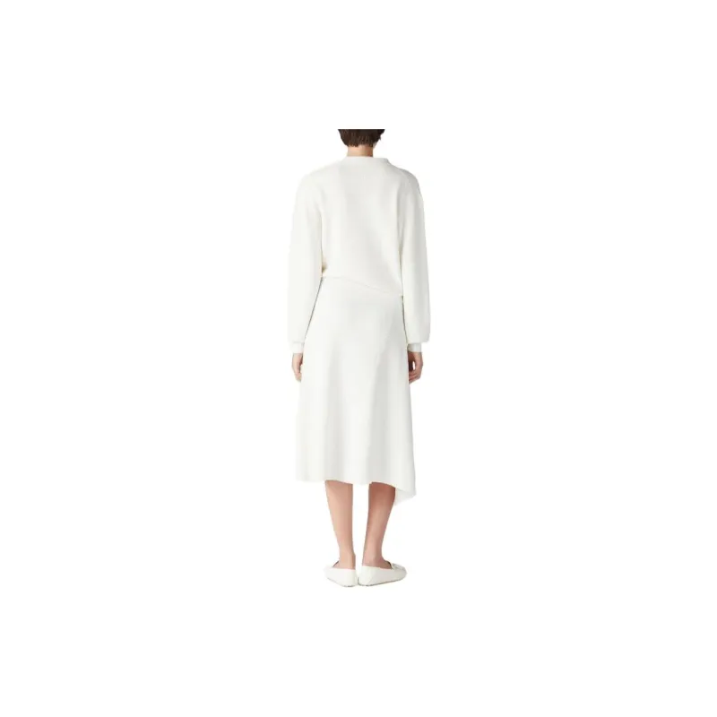 Loro Piana Tazawa Skirt Casual Long Skirts Women's White-2
