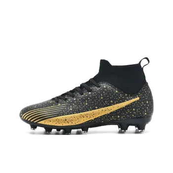 Kuding MG Rubber Short Studs Natural Ground Cushioning Wear Resistant Soccer Shoes Unisex