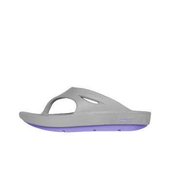 Skechers ON THE GO Odor Resistant Slip Resistant Flip Flops Women's Gray Purple