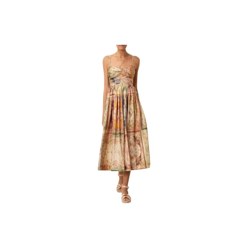 Zimmermann August Twisted Midi Dress-1