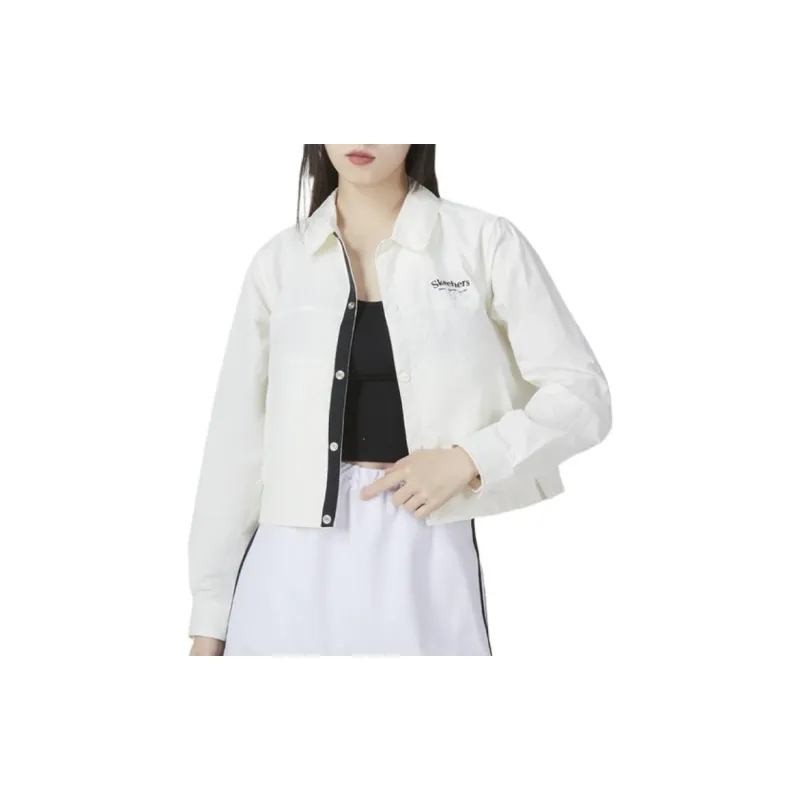 Skechers Shirt Women's Marshmallow White-4