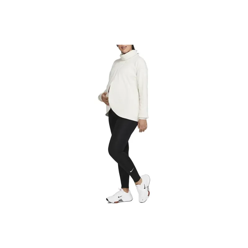 Nike Pregnant Mom Series T Shirts Women's Light Rosewood Umber-3