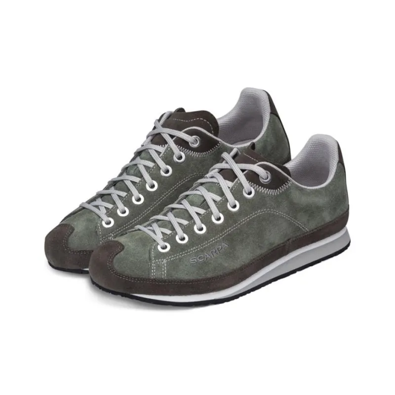 SCARPA Cosmopolitan Cushioning Wear-Resistant Low-Top Casual Shoes Unisex Gray Green-2
