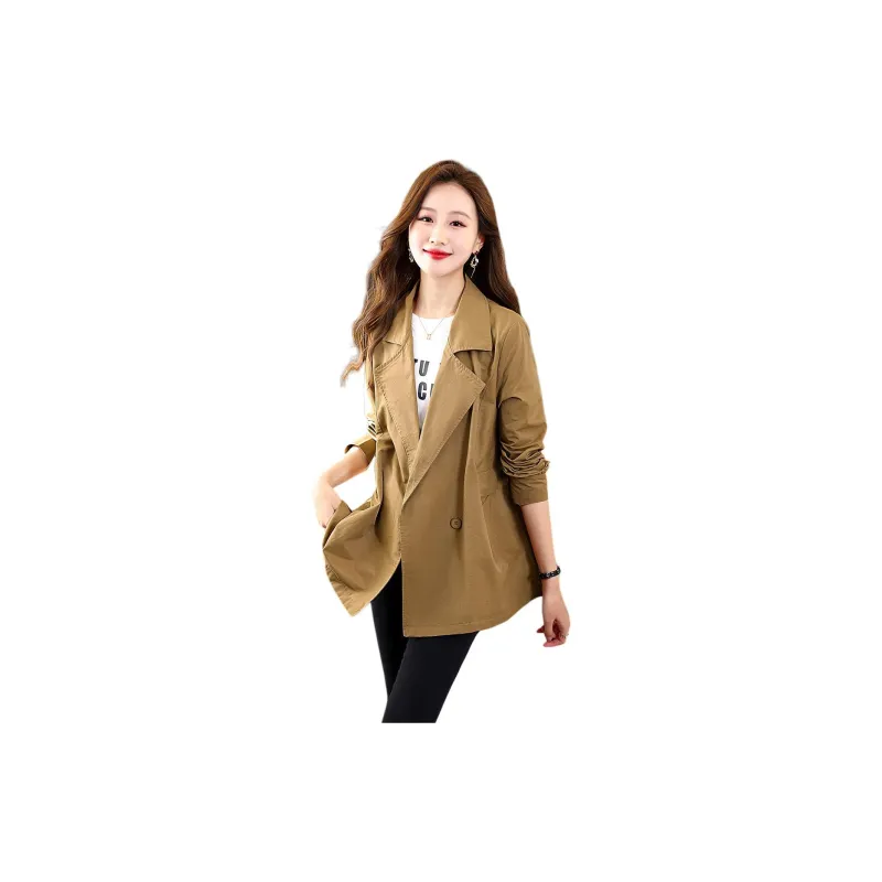 IVENI Jackets & Coats Women's Khaki-8