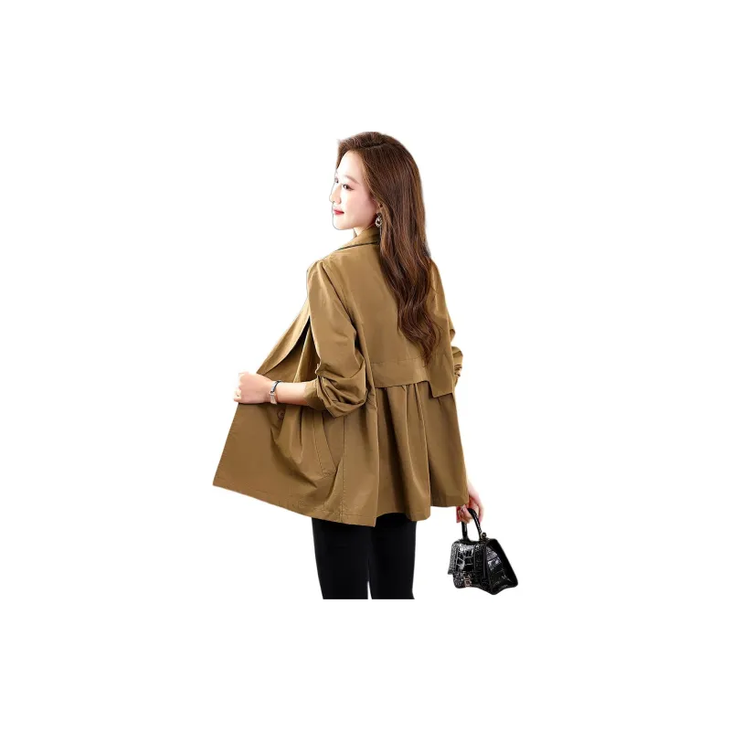 IVENI Jackets & Coats Women's Khaki-6