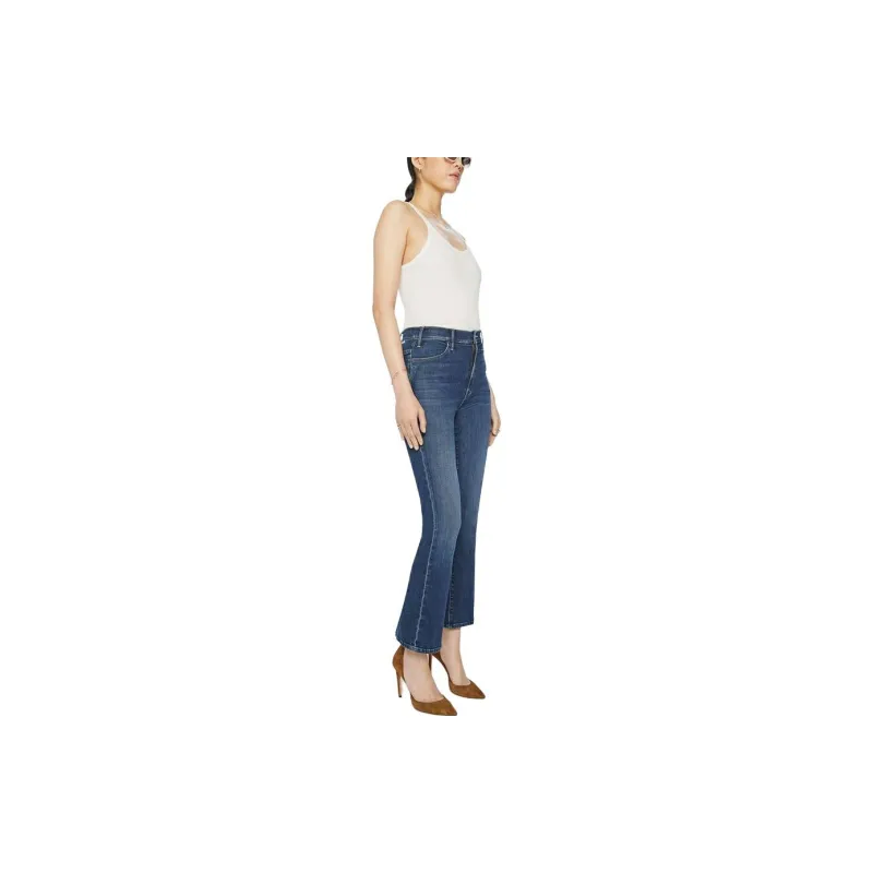 MOTHER The Hustler Ankle Flared Jeans-3
