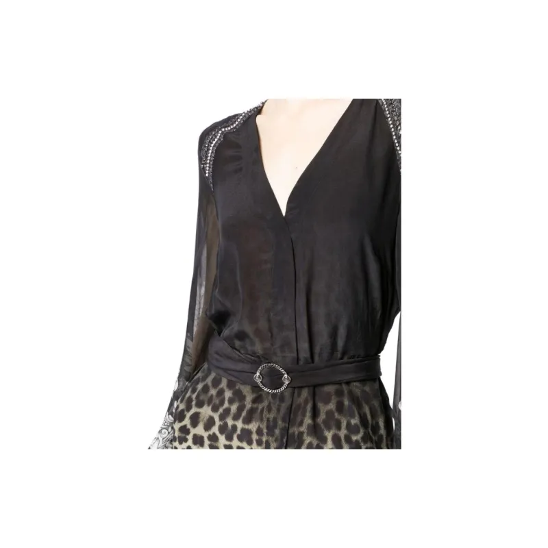 CAMILLA Long-Sleeved Dresses Women's Black-4
