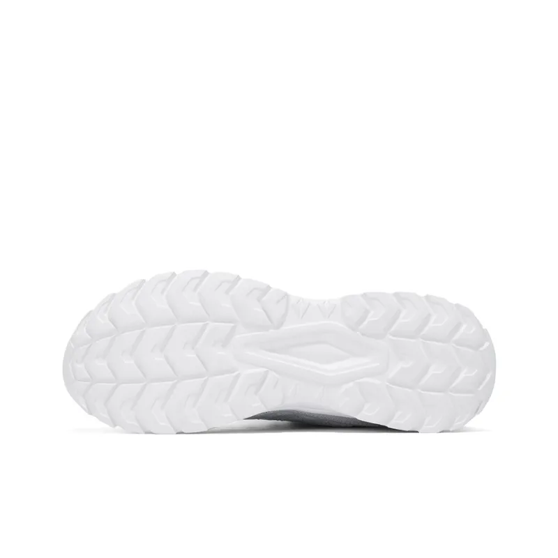 Binary Low Top Running Shoes Men's Light Gray-2