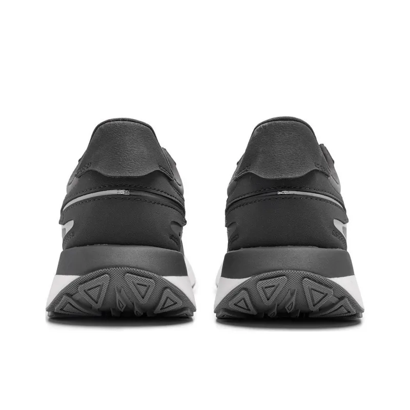 QIAODAN Non slip Wear resistant Shock Absorption Low Top Casual Shoes Men's Coal Gray-4