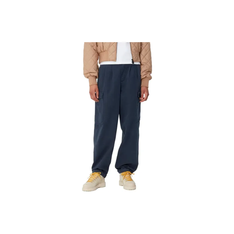 Carhartt WIP FW24 Cargo Pants Women's Air Force Blue-2
