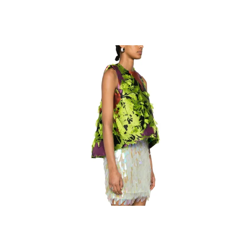 La DOUBLEJ. La Scala Wonderland-pattern Blouse-3