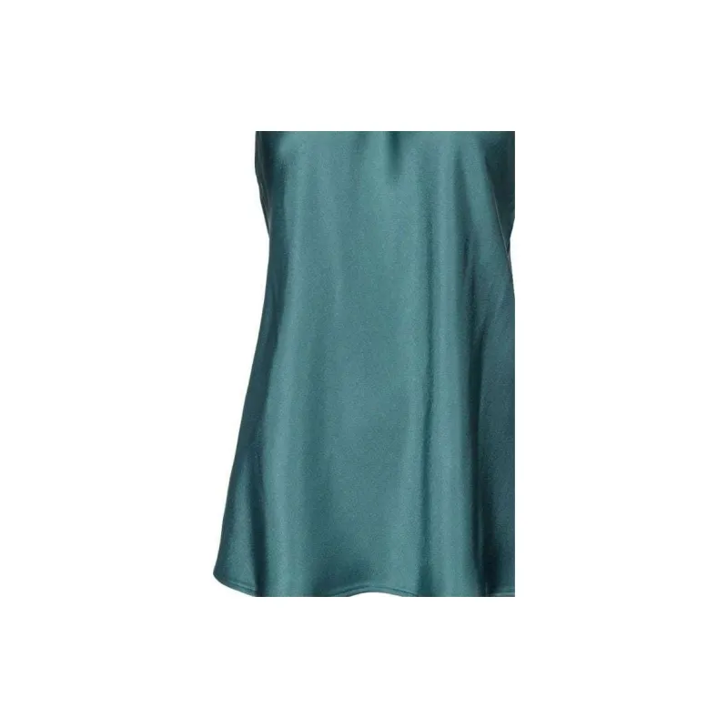 PINKO Bow Detailed Satin Georgette Top-4