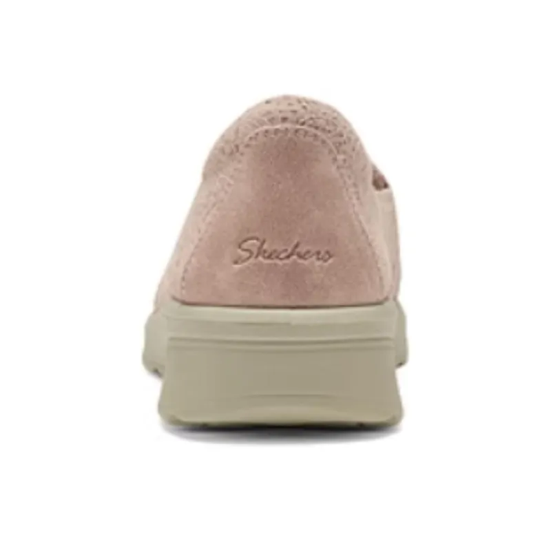 Skechers Non slip Lightweight Low Top Casual Shoes Women's Rose Red-2