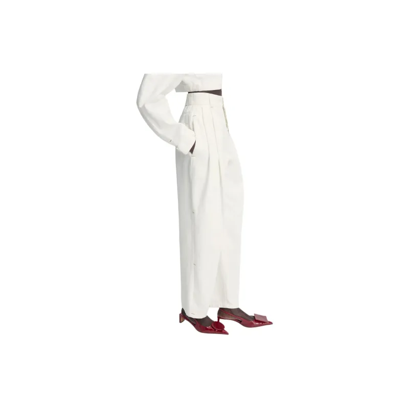 Jacquemus Pleated Tapered Trousers-3