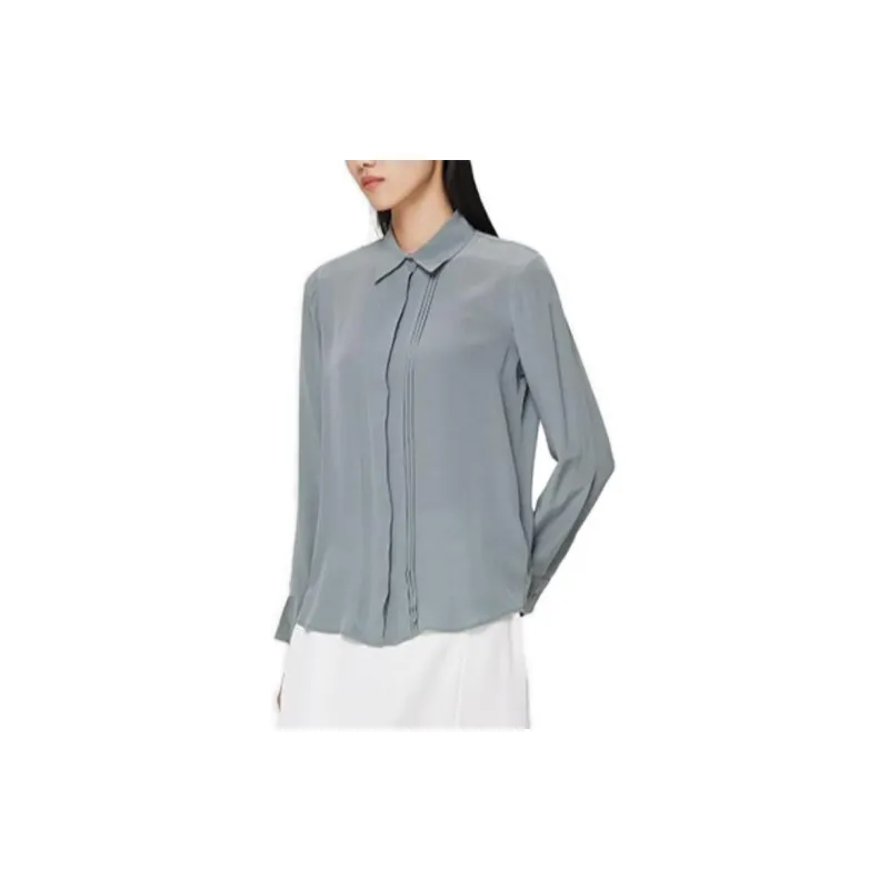 CLUB MONACO Shirt Women's Marine Blue-3
