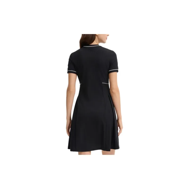 FILA Short Sleeved Dresses Women's Jet Black-4