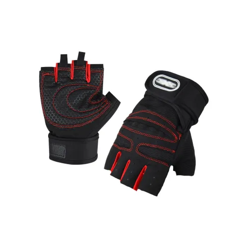 HNJ Riding Equipment Cycling Glove Unisex Mesh Anti Slip Mat Silicone