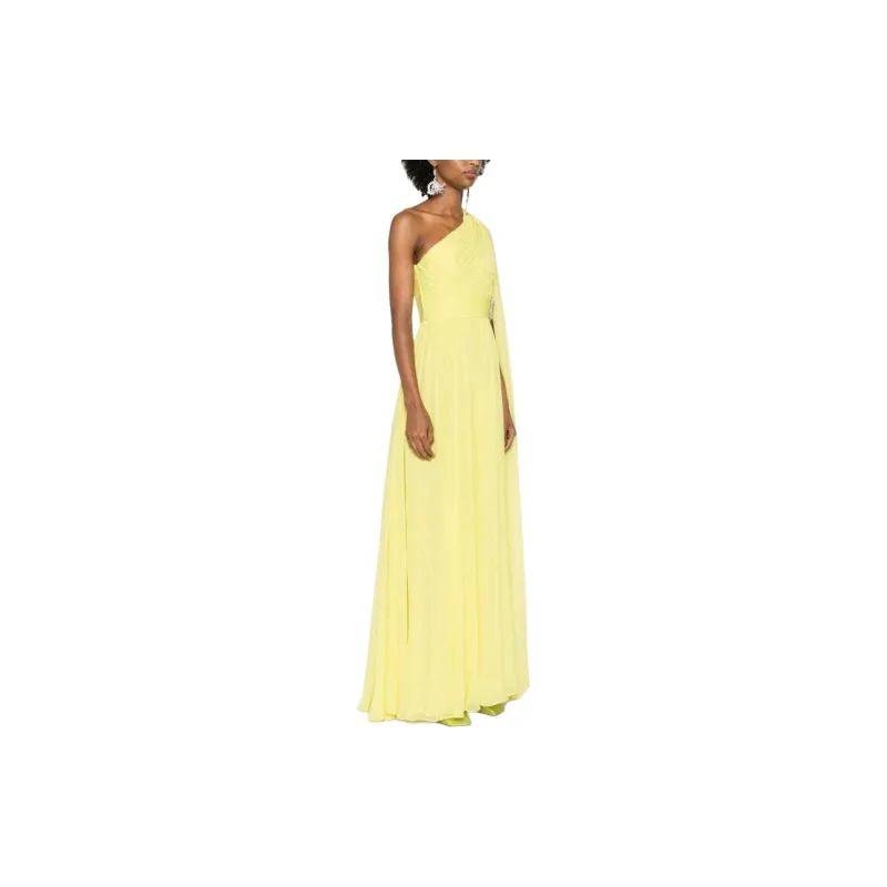 ELIE SAAB Draped One shoulder Gown-3
