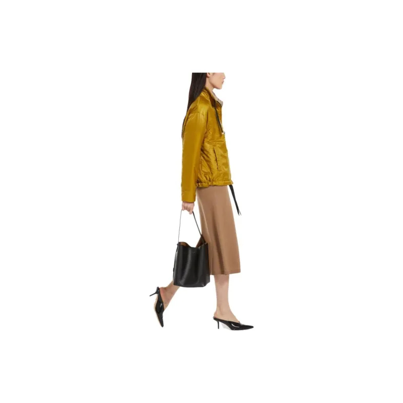 MaxMara Puffer Jacket Women's Yellow-4