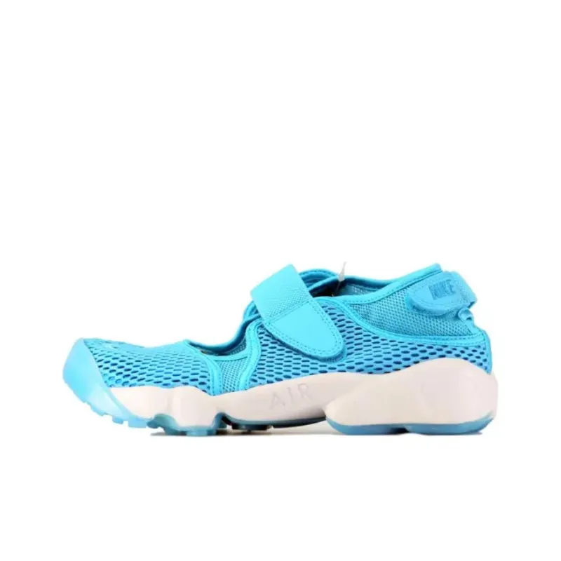Nike Air Rift Anti Slip Wear Resistant Low Top Casual Shoes Women's Blue-0