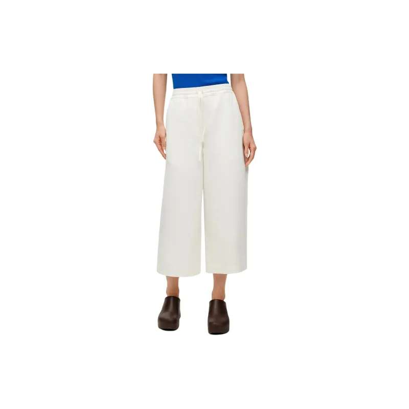 LOEWE Wide leg Cropped Trousers-1