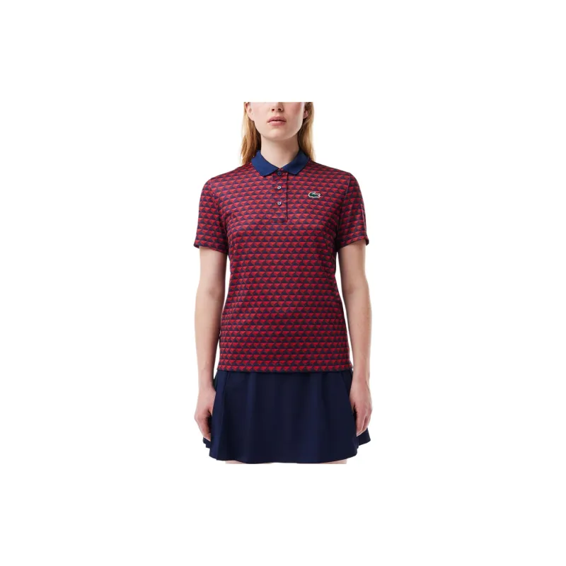 LACOSTE Polo Shirt Women's IKL/Red-1