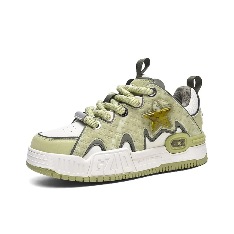 Cuzzi Anti-Slip And Wear-Resistant Height Increasing Low-Top Casual Skateboard Shoes Preppy Refreshing Unisex-17