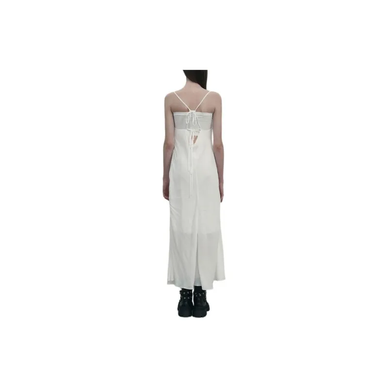 Kirsh SS24 Slip Dress Women's White-2