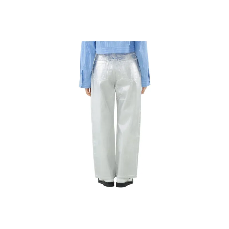 Beams Jeans Women's White-3
