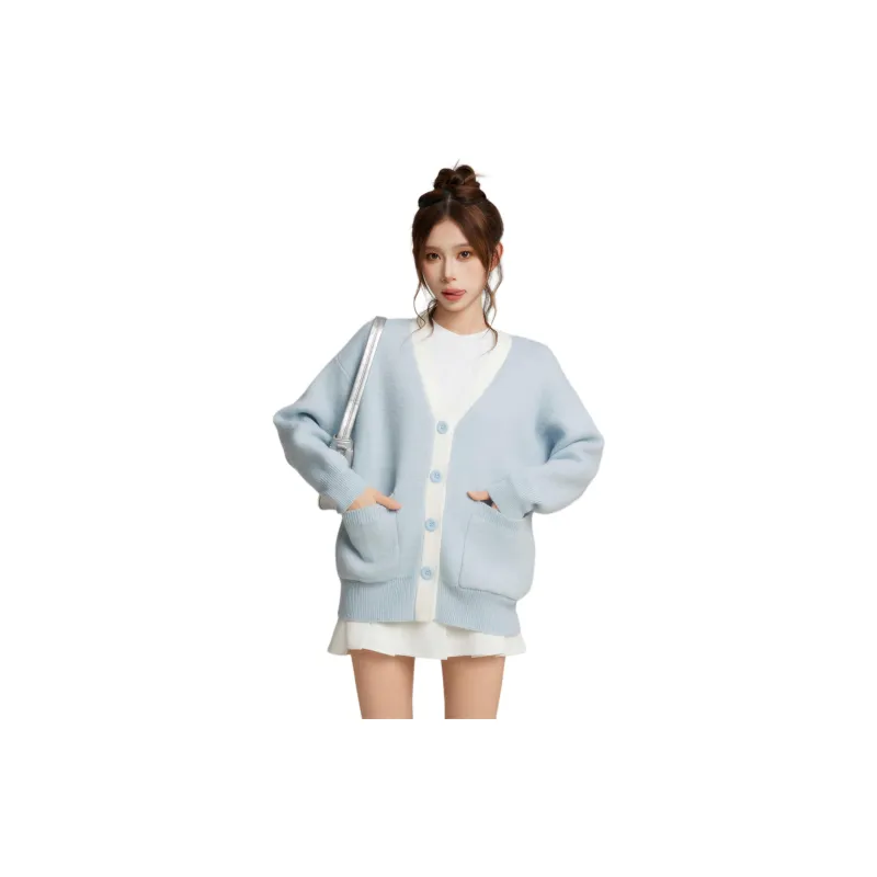 EVPGB Knitwear Women's Light Blue-1