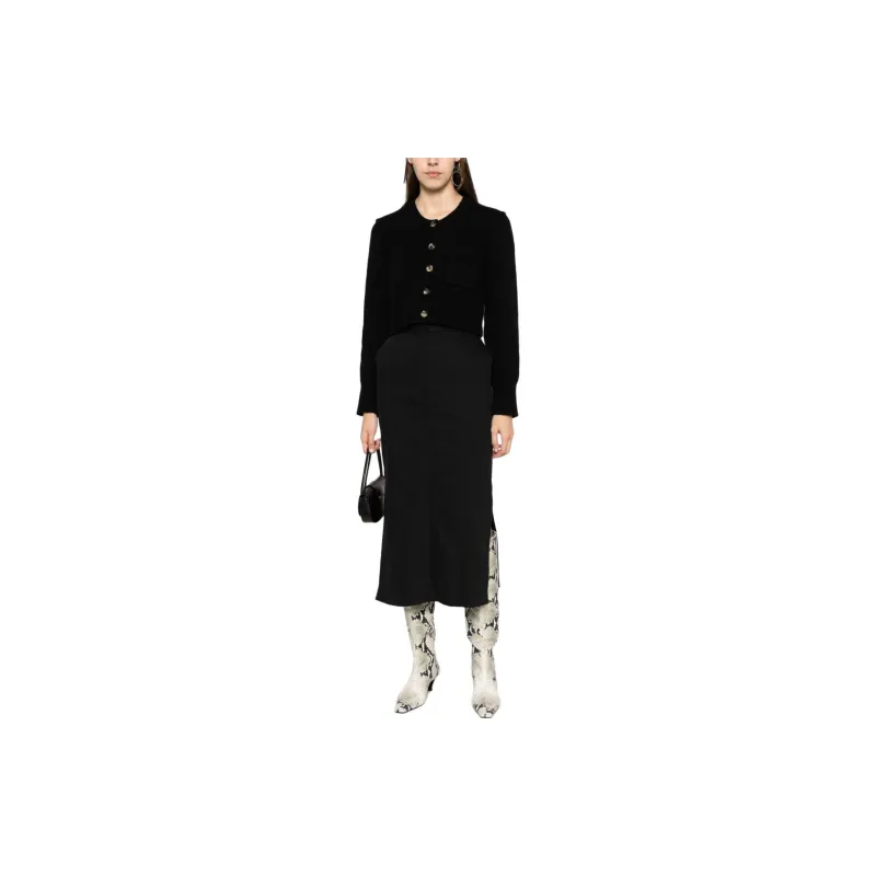 KHAITE Lavan Cardigan 'Black'-1