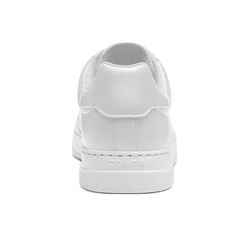 COACH Highline Low Top Skateboard Shoes Men's White-4