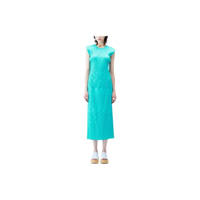 PLEATS PLEASE ISSEY MIYAKE T-Shirt Women's Turkey Green-1