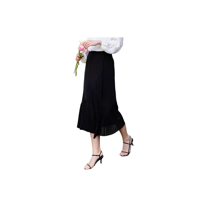 H YXIANG Casual Long Skirts Women's-2