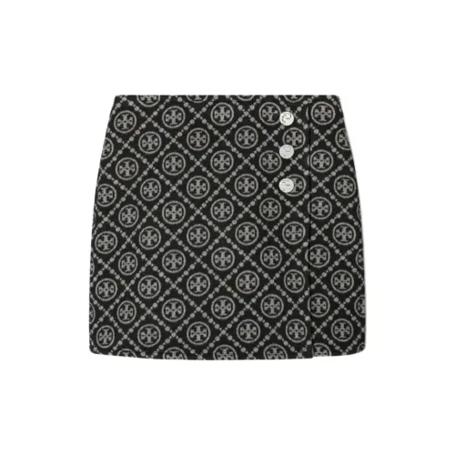 TORY BURCH Casual Short Skirts Women's Black