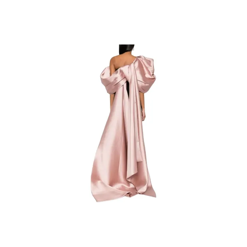 Solace London Raye Off shoulder Maxi Dress-2